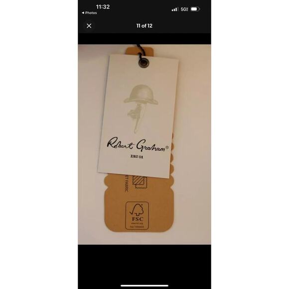 NWT ROBERT GRAHAM HYDRUS MAX MENS TOILETRY TRAVEL BAG BLACK - Picture 9 of 9